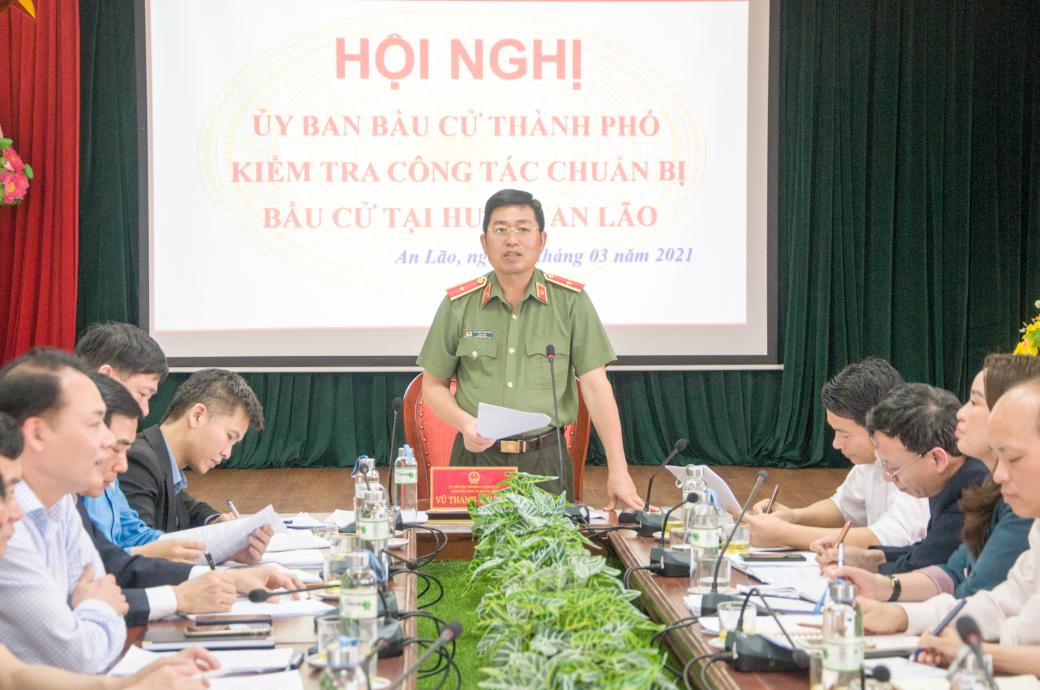 Huyện An Lão: Đảm bảo tiến độ và chất lượng công tác bầu cử